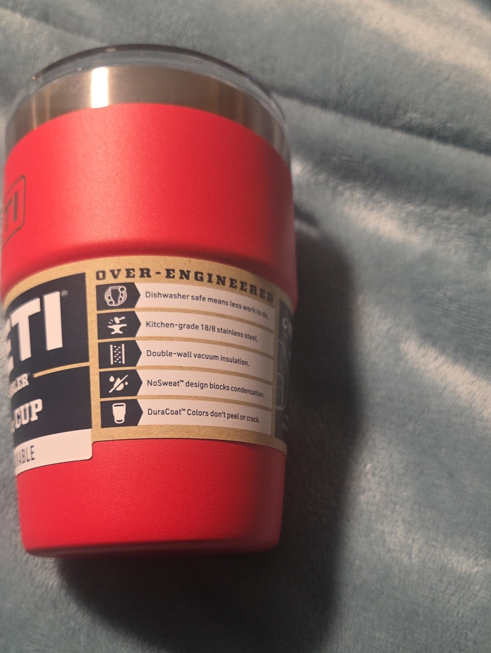YETI Rambler 16oz Stackable Cup - Red - Picture 4 of 7
